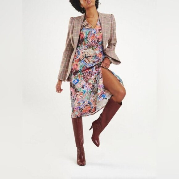 RARE ‼️ Tommy Hilfiger Women's Zendaya Dress Multi Colour- ZODIAC SIGN PRINT - Picture 2 of 16